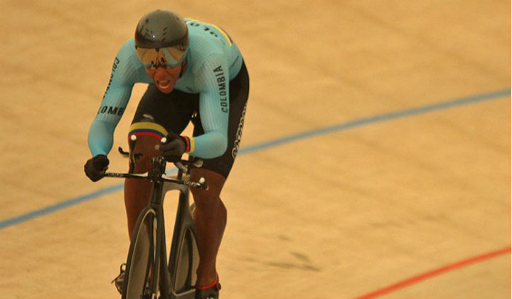 Kevin Quintero, noveno en prueba del Keirin en Copa Mundo de Londres
