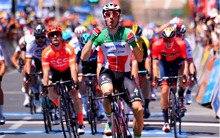 Elia Viviani ganó el primer capítulo de la prueba australiana