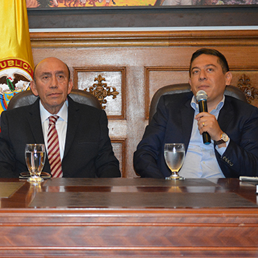 Fabio Parra juró en Tunja como nuevo Director de Indeportes Boyacá