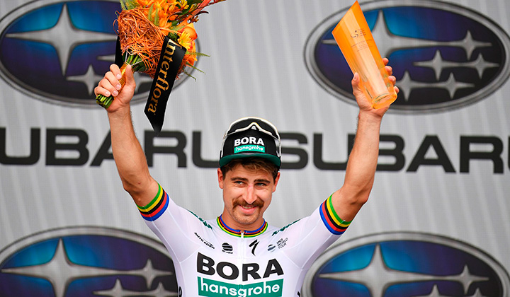Peter Sagan, ganador de la tercera etapa del Tour Down Under