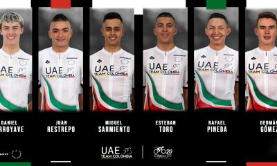 La nómina del UAE Team Colombia para el Clásico RCN Virtual 2020