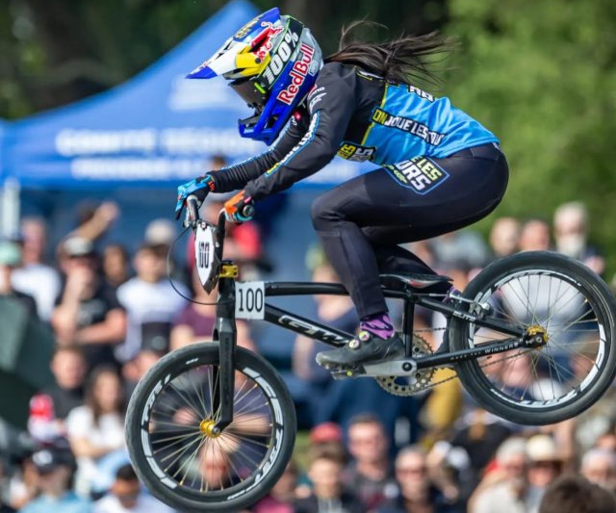 Mariana Pajón volvió a competir en Europa y sumó una medalla de plata