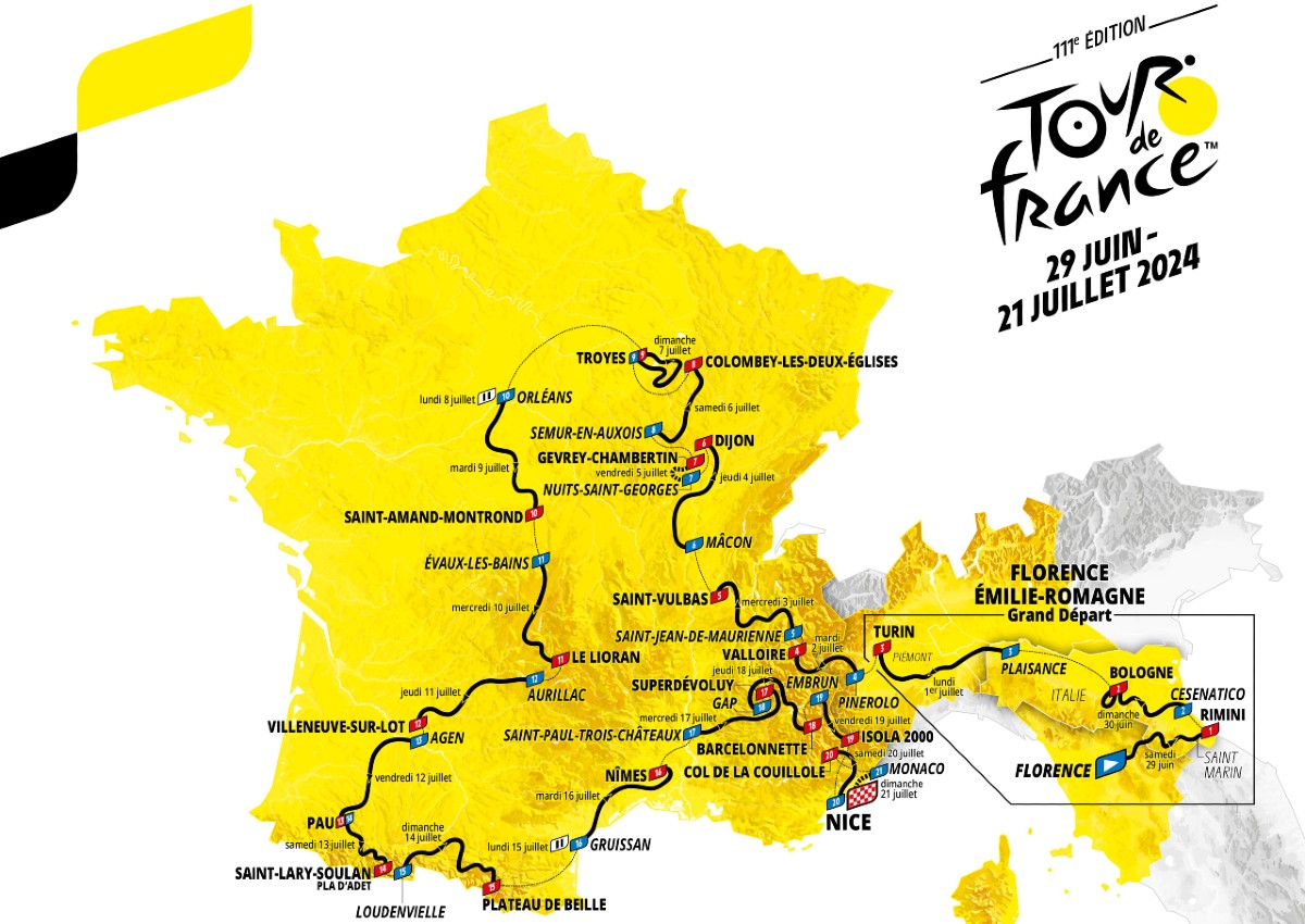 Posiciones Tour De Francia 2024 Tybi Alberta