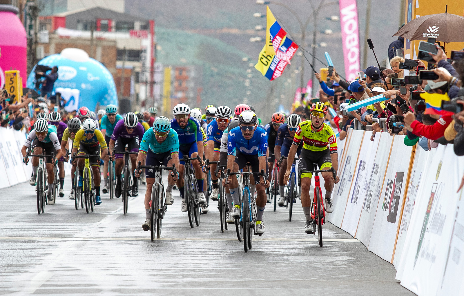 Fernando Gaviria el vencedor del dia