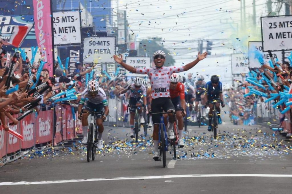 Vuelta a Costa Rica 2025: Santiago Montenegro gana la tercera etapa con ...