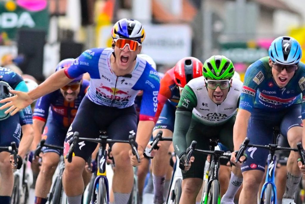Alessio Magagnotti sorprende a los favoritos y se queda con la segunda etapa del Tour de Alemania Alessio Magagnotti sorprende a los favoritos y se queda con la segunda etapa del Tour de Alemania